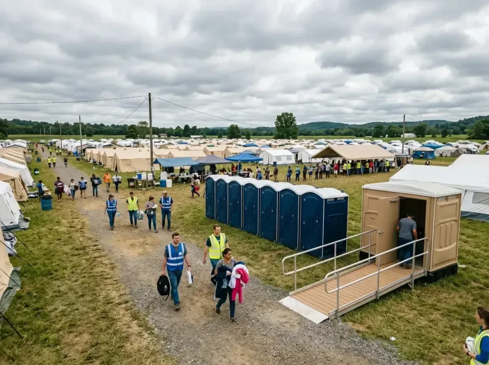 disaster-relief-camp-restrooms-010 — frequently asked questions, Dumpster & Portable Bathrooms Rental in Finneytown, OH